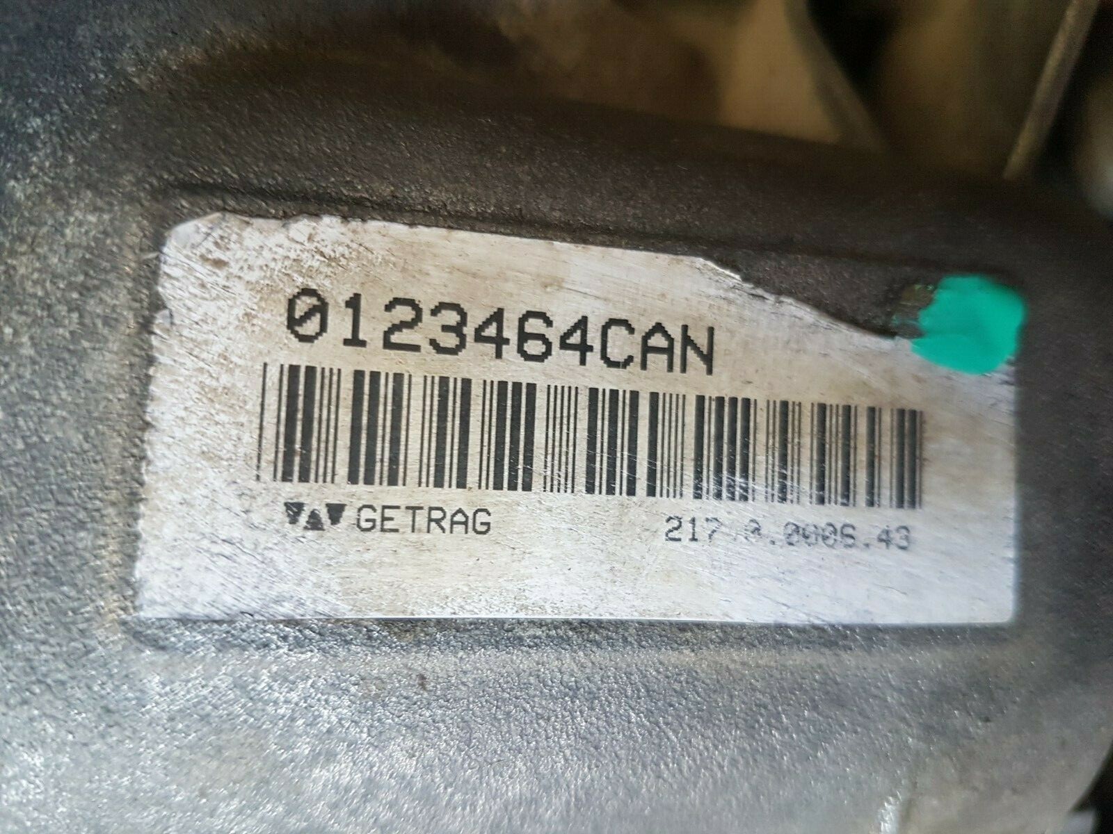 BMW Z4 E85 + E46 Getrag Getriebe 6 Gang Schaltgetriebe 0123464 CAN