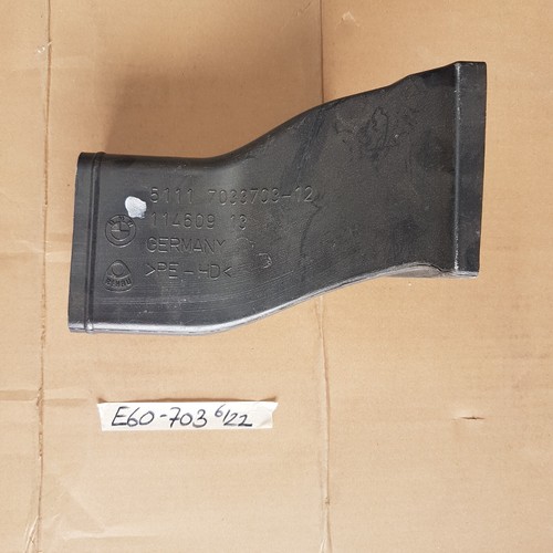 BMW 5er E60 E61  Luftführung  Luftkanal Bremse vorne links 7033703