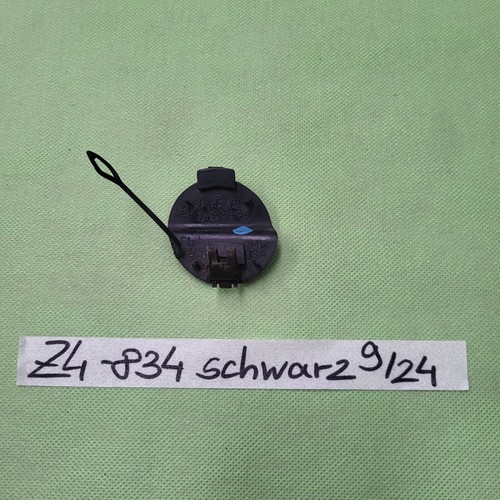 BMW Z4 E85 E86 Klappe Blende für Stoßstange vorne 7158834 Saphir Schwarz Metalic