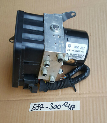BMW E90 E91 E81 E87 ABS Block 6789301 Hydraulikblock  ASC Hydroaggregat 6789300