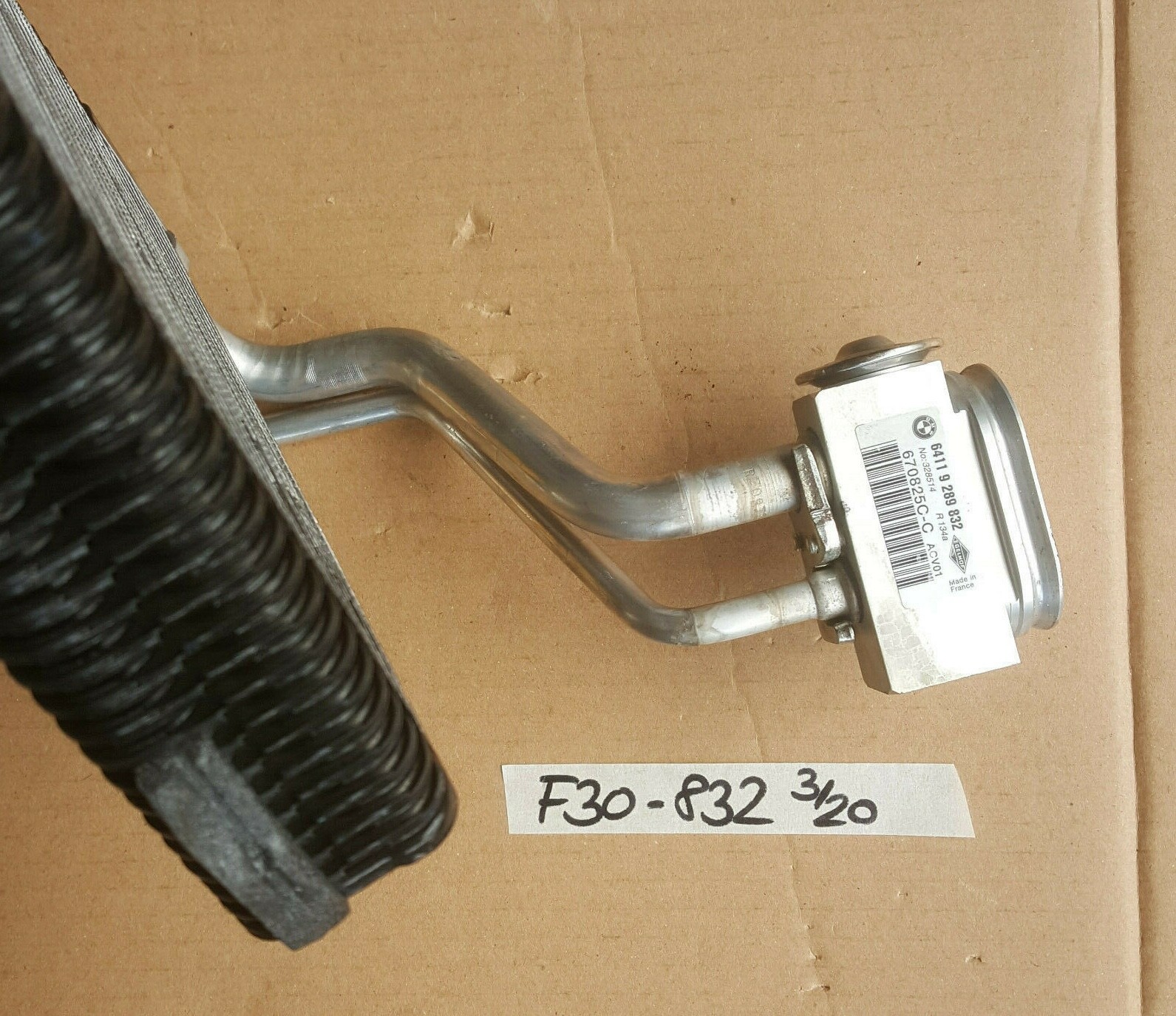 BMW F20 F21 F22 F23 F30 F31 F34 F35 Klima Verdampfer + Expansionsventil 9289832