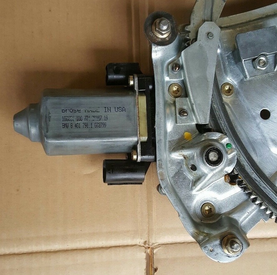 BMW Z3 elektrischer Fensterheber Mechanismus FeHe Motor + Gestänge LINKS