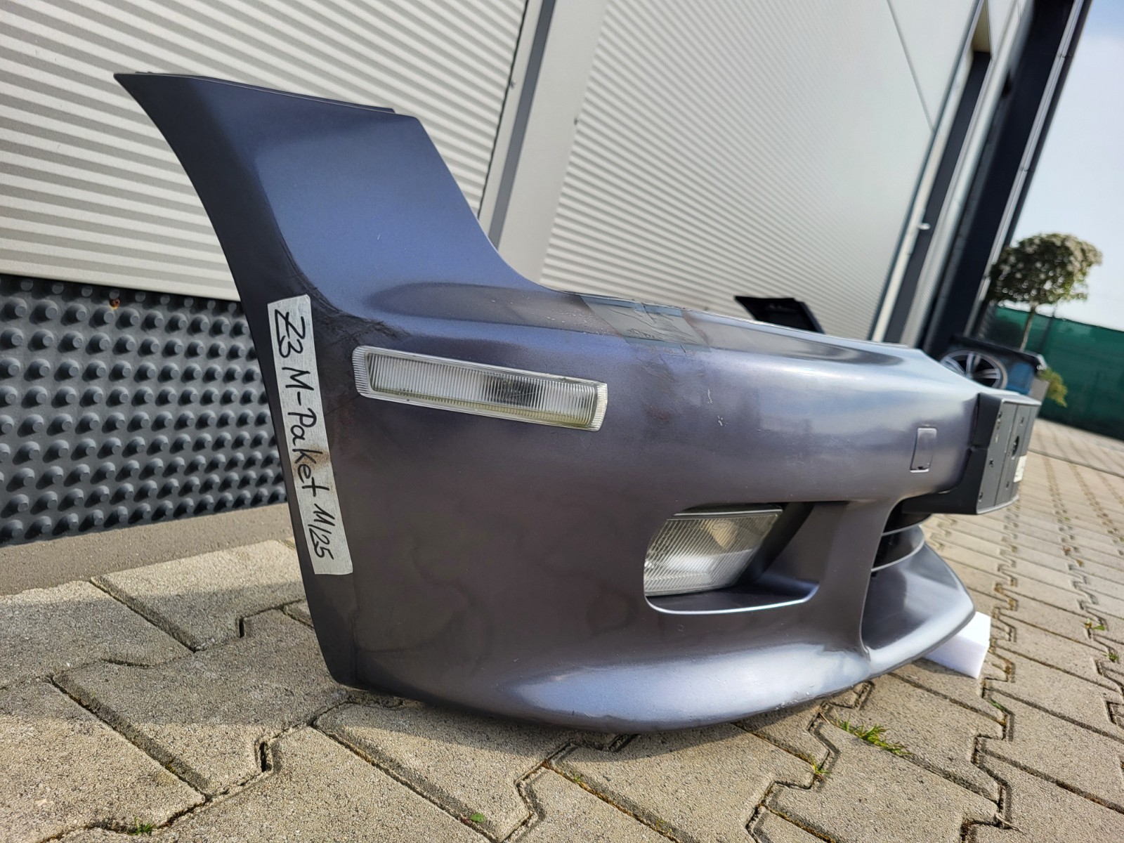 BMW Z3 Frontschürze M-Stange Verkleidung Stoßstange Träger  VORNE Grau ABHOLUNG