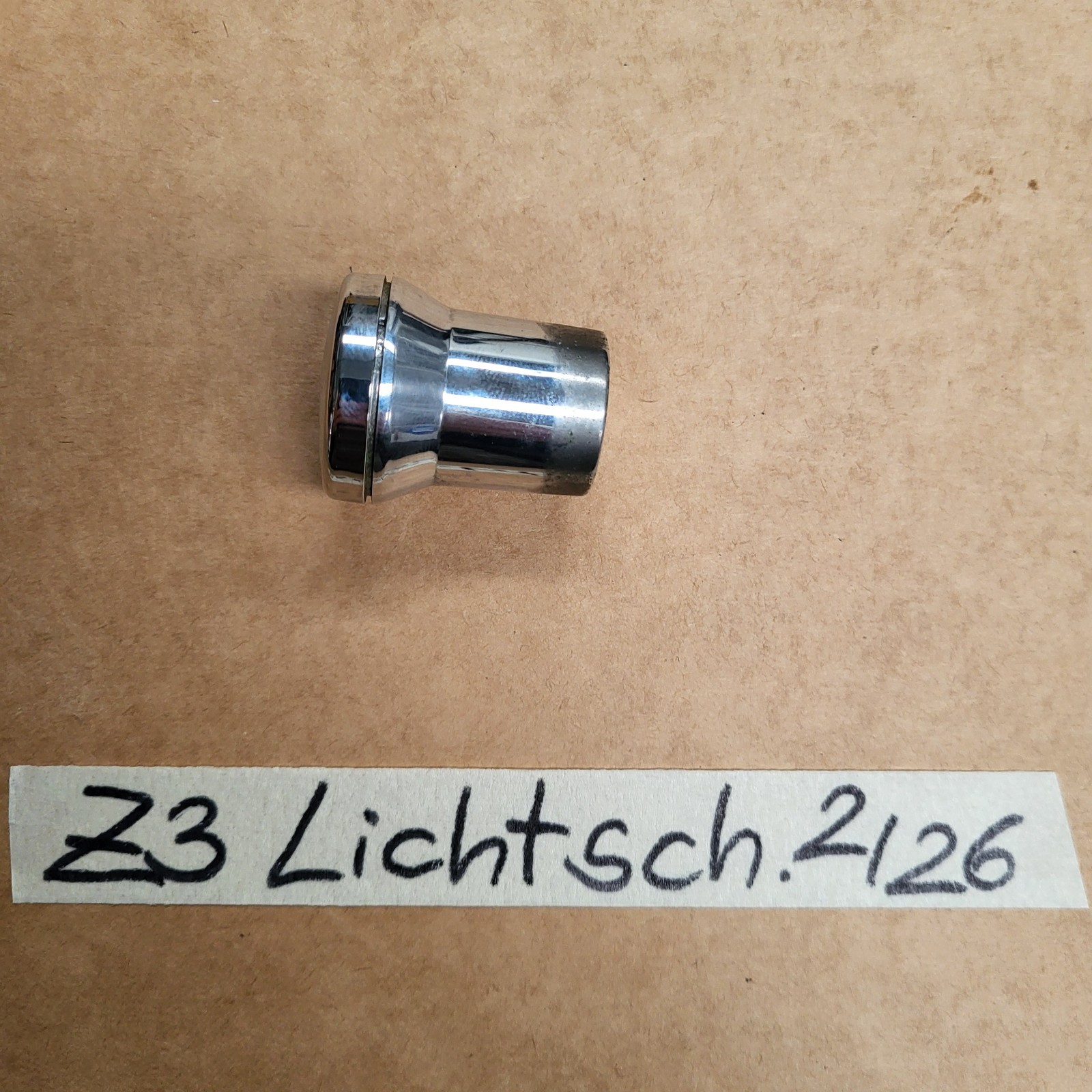 BMW Z3 Roadster + Coupe Chrom Knopf für Lichtschalter