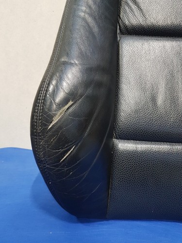 BMW Z3 Roadster Beifahrer Sitz Oberteil Leder Point schwarz black Rücken Lehne 