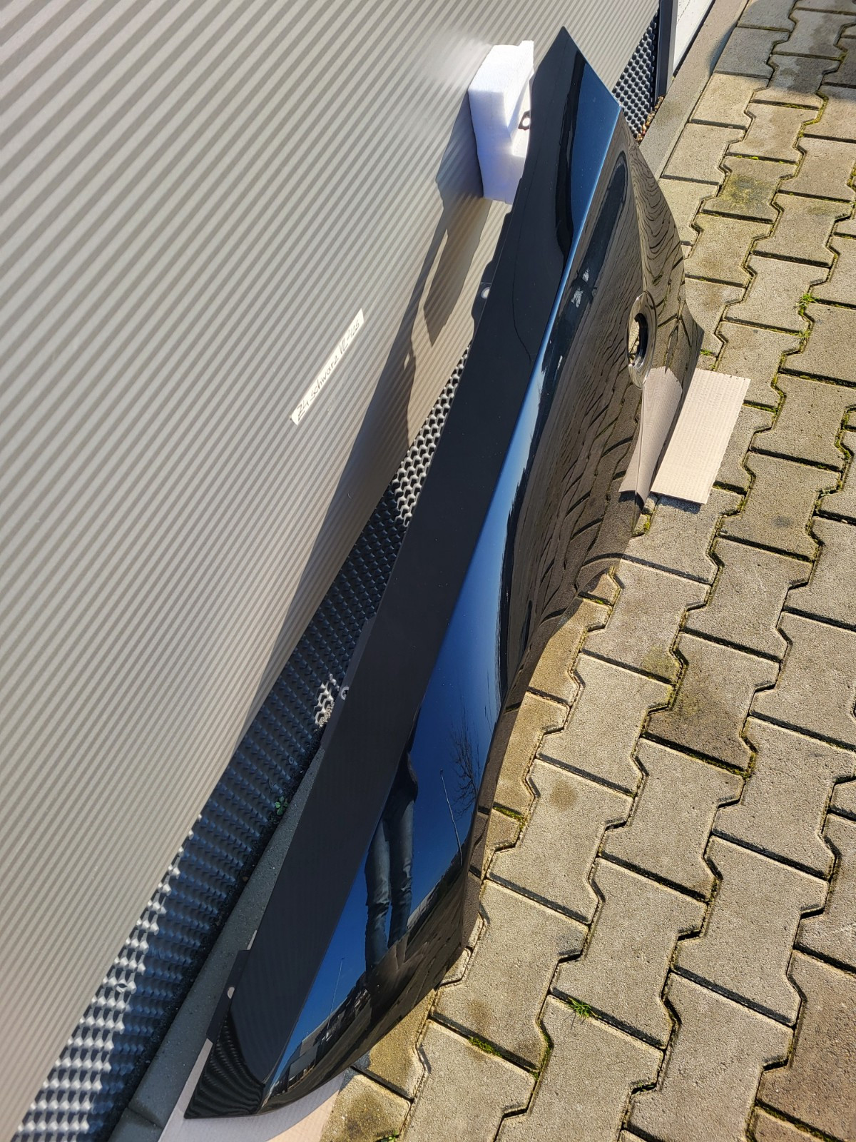 BMW Z4 E85 E86 Seitenwand Kotflügel VORNE LINKS Saphir schwarz black ABHOLUNG