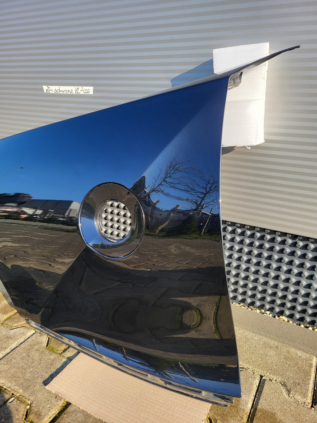 BMW Z4 E85 E86 Seitenwand Kotflügel VORNE LINKS Saphir schwarz black ABHOLUNG