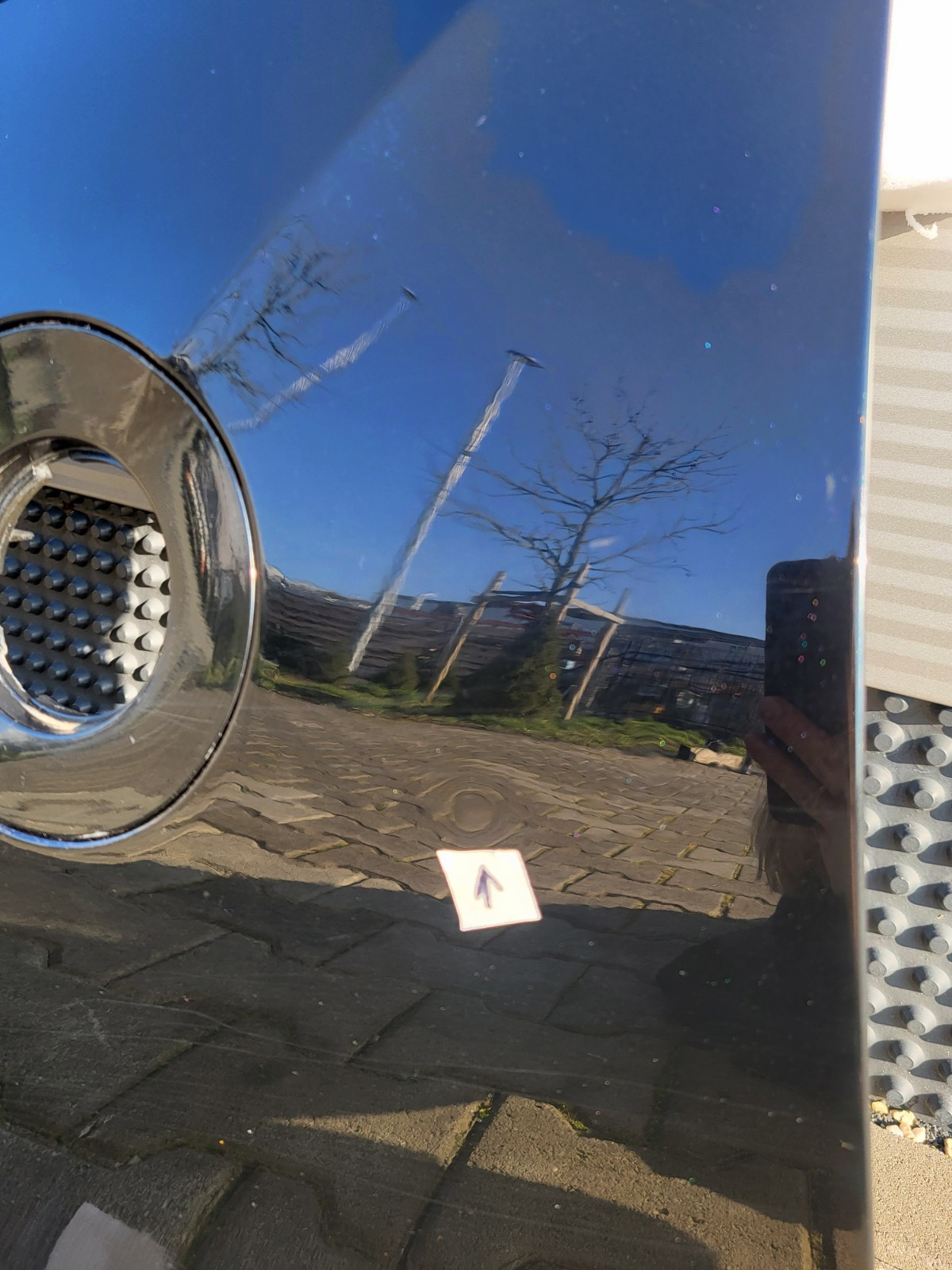 BMW Z4 E85 E86 Seitenwand Kotflügel VORNE LINKS Saphir schwarz black ABHOLUNG