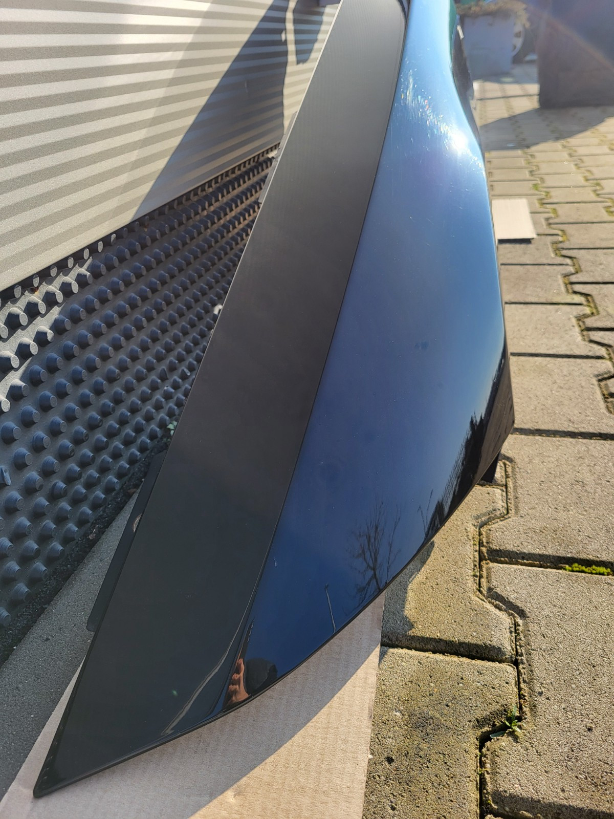 BMW Z4 E85 E86 Seitenwand Kotflügel VORNE LINKS Saphir schwarz black ABHOLUNG