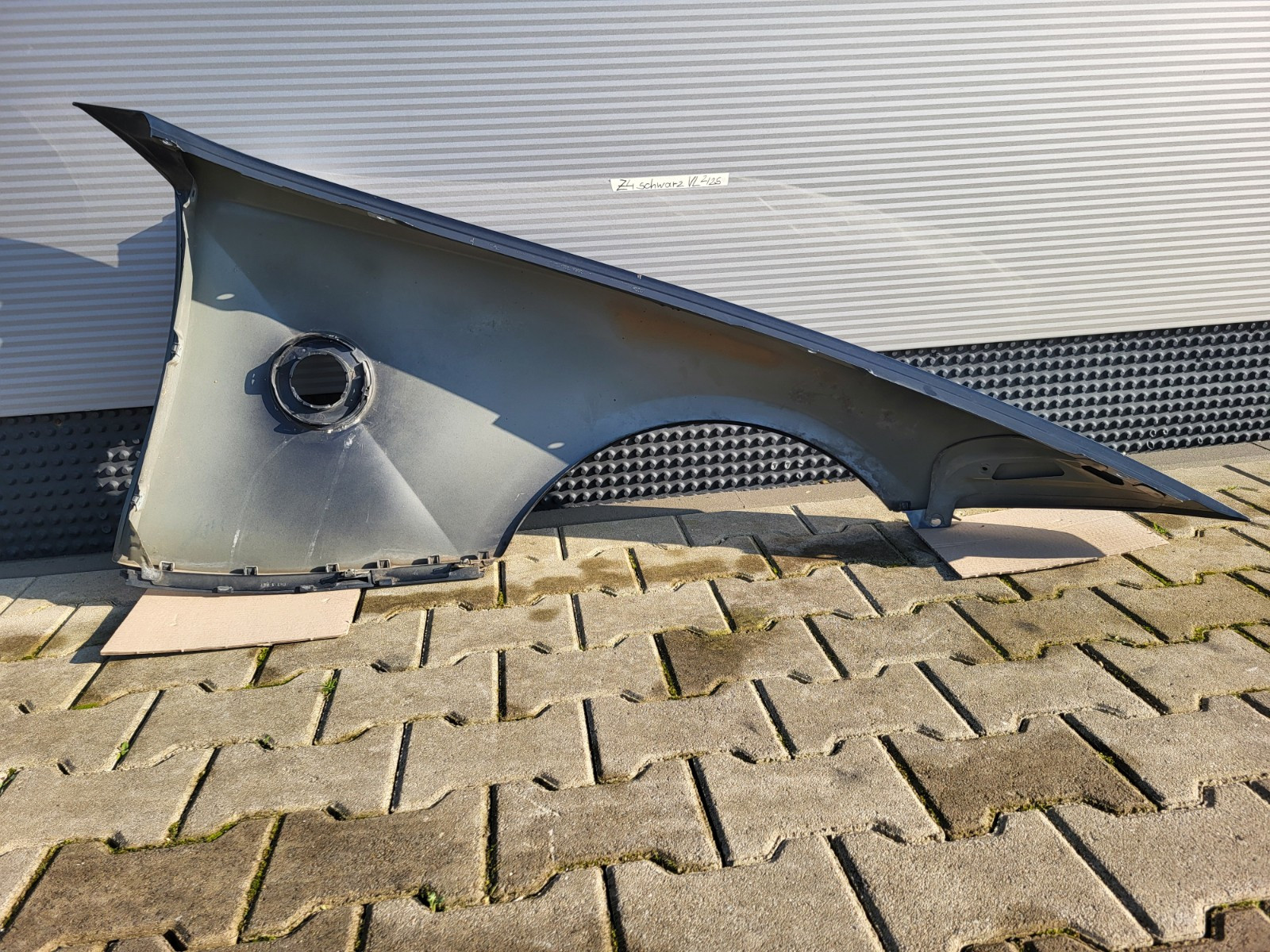 BMW Z4 E85 E86 Seitenwand Kotflügel VORNE LINKS Saphir schwarz black ABHOLUNG