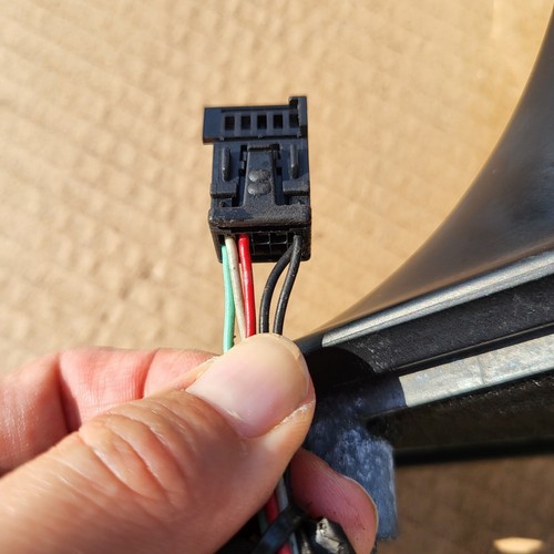 BMW Z4 E85 E86 Seiten Außen Spiegel LINKS Fahrer Seite Titan Silber 354