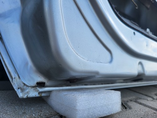 Türe BMW Z3 Roadster Coupe Fahrer Tür LINKS Titan Silber Kratzer ABHOLUNG