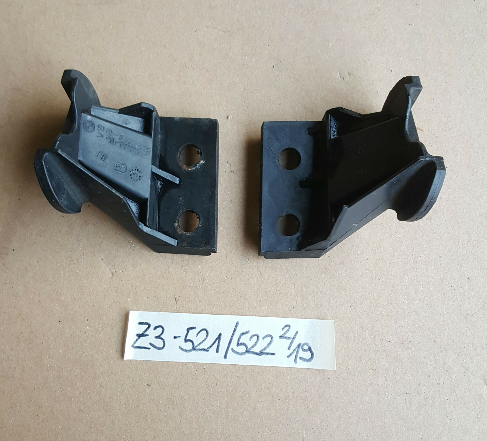 BMW Z3 Roadster Halter  Stoßstange Aufnahme hinten links 8397521 rechts 8397522