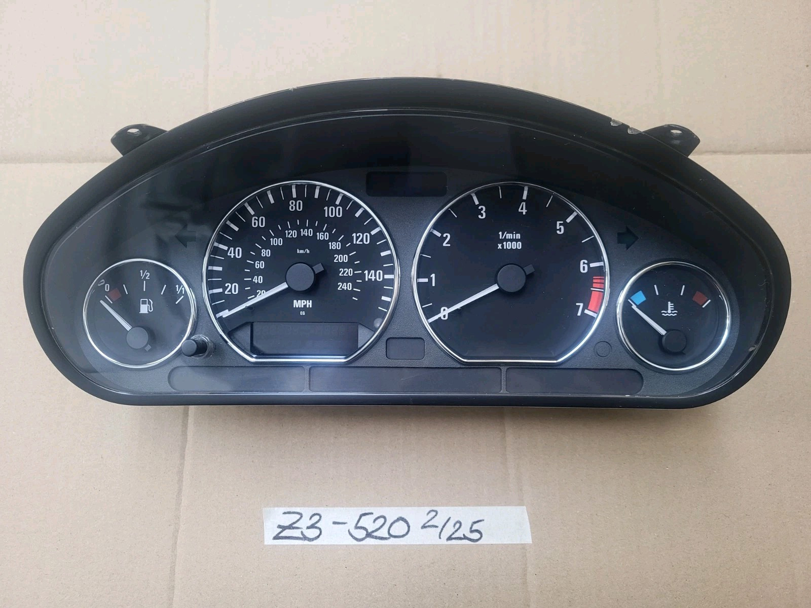 BMW Z3 Roadster Meilen Tacho Kombi  Instrument Tachometer 6901520 