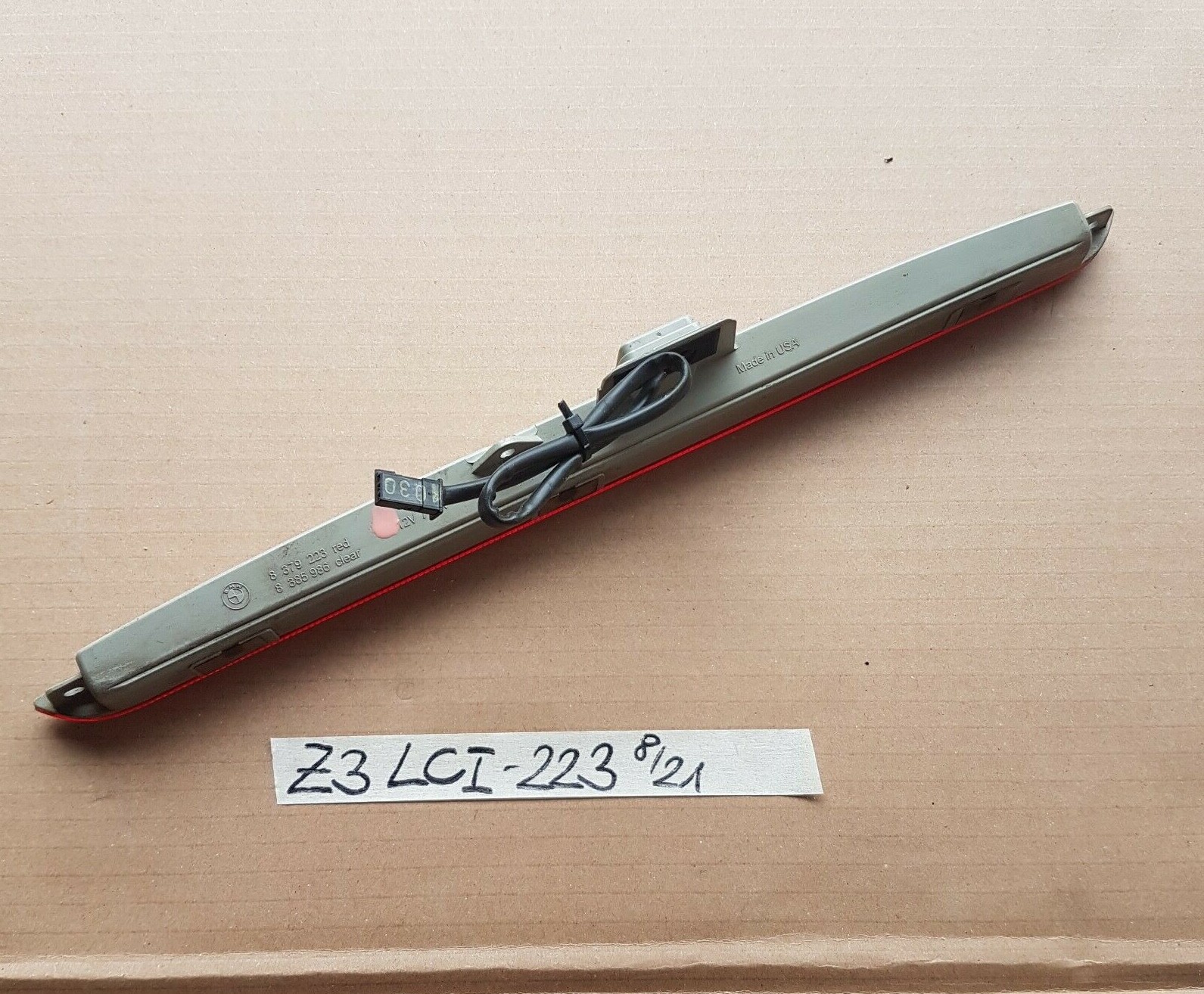 BMW Z3 Facelift Roadster 3. Rückleuchte Rücklicht Drittes Bremslicht 8379223