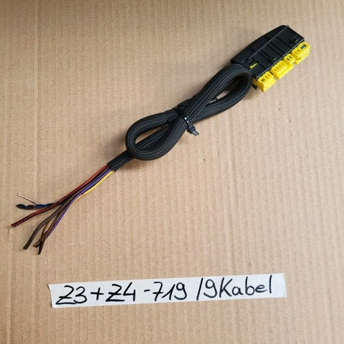 BMW Z4 E85 E86 E60 E63 E46 Z3 Sitz Stecker 9 Kabel + Abdeckkappe 8369719 