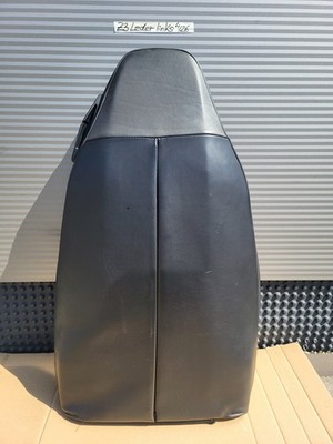 BMW Z3 Roadster Fahrer Sitz Oberteil  Leder schwarz Rücken Lehne + Gurt Halter