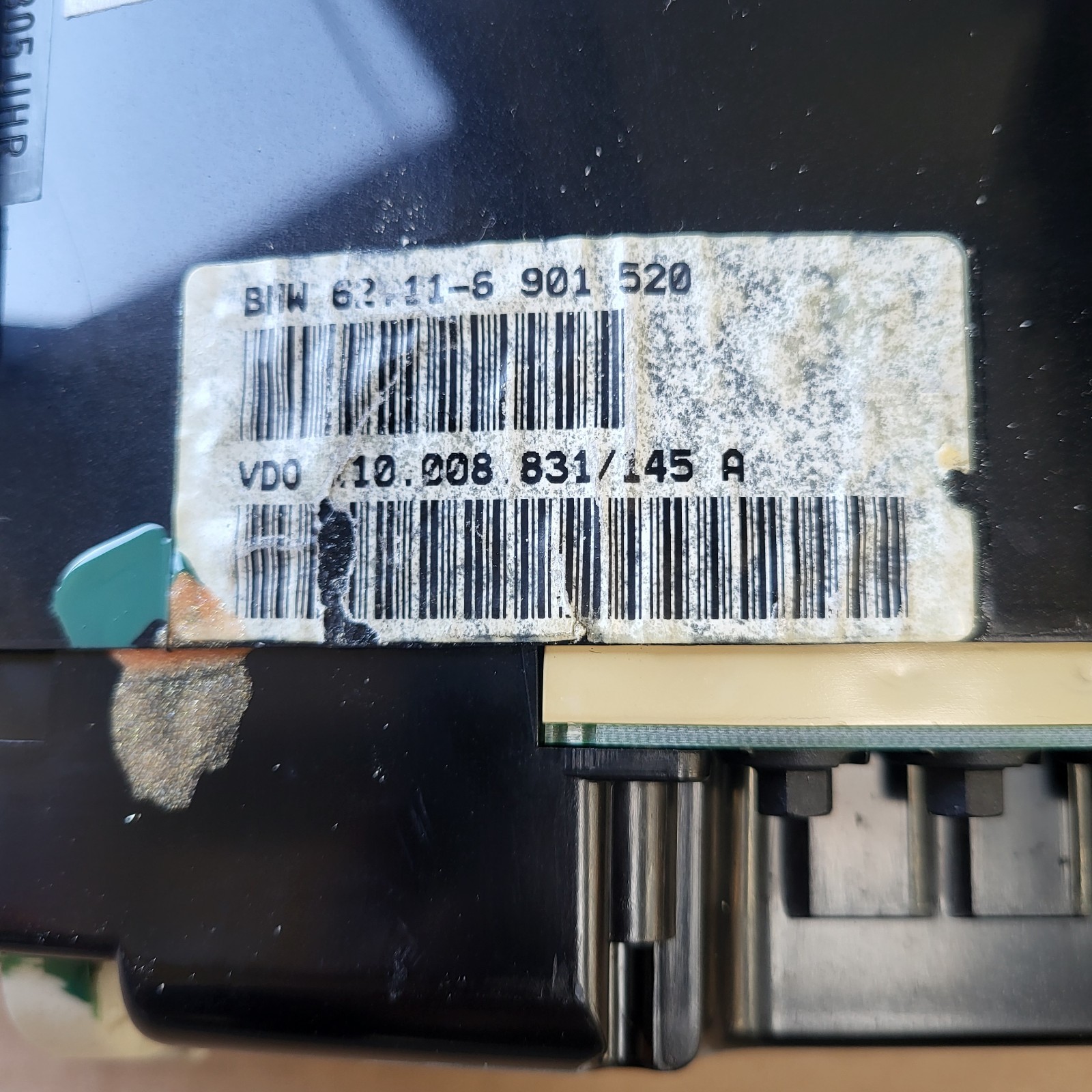 BMW Z3 Roadster Meilen Tacho Scheibe Instrument Tachometer 6901520 Pixel Fehler