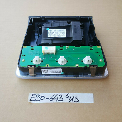 BMW E90 E91 E92 Leselampe Innenleseleuchte grau Schaltzentrum Dach 9201643