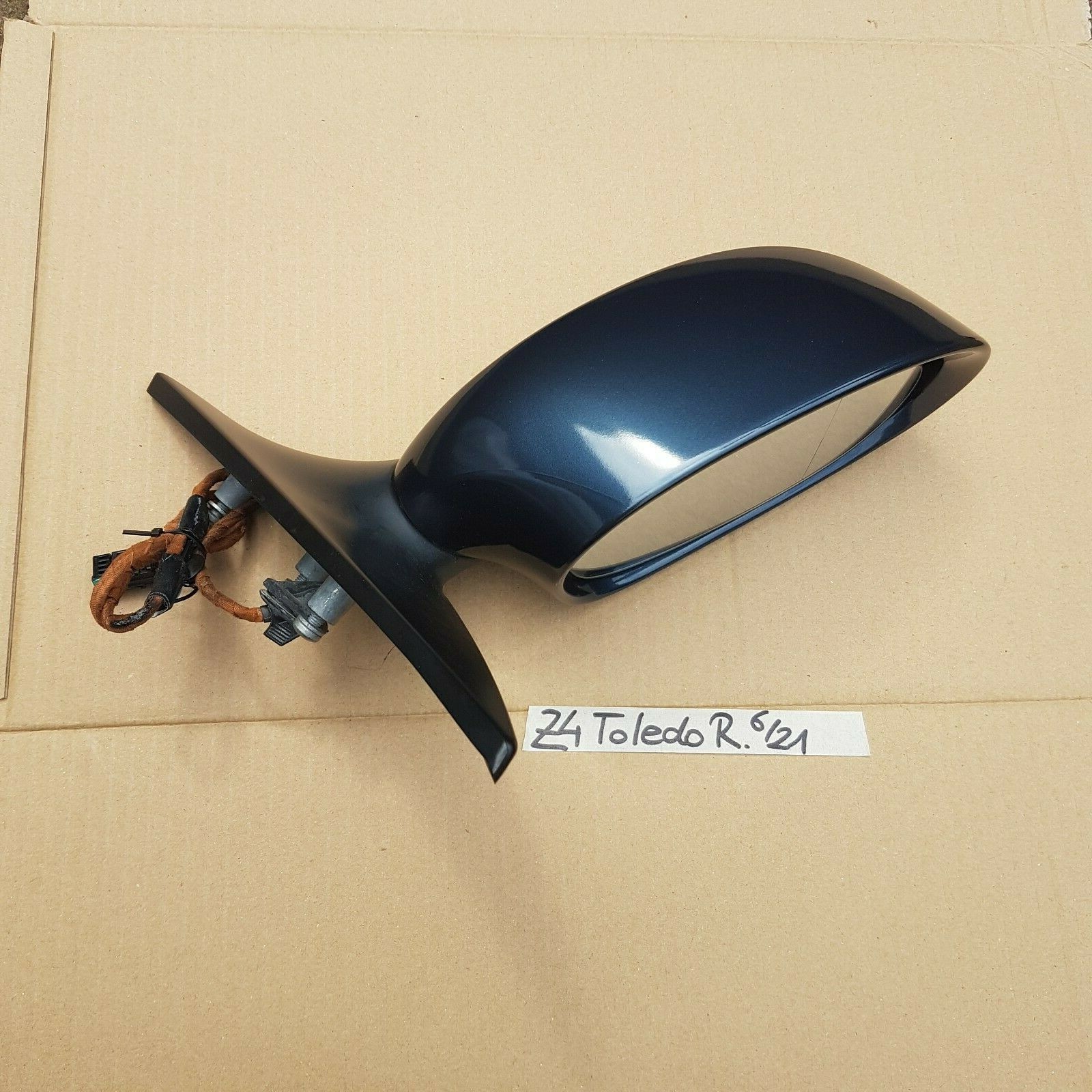 BMW  Z4 E85 E86 Seiten Außen Spiegel rechts ODER links Toledo blau Code 482