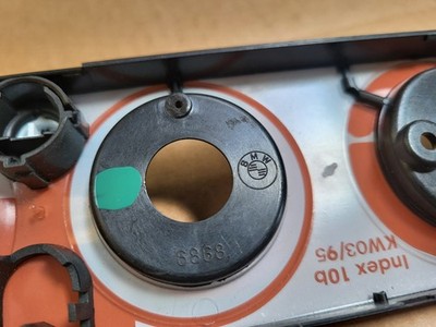 BMW E36 Heizung Lüftung Klima Frontplatte 1393872 Mittelkonsole Blende