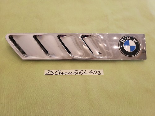 BMW Z3 Lufteinlass Ki​emen Ziergitter Motorhaube Chrom Silber LINKS 8397505