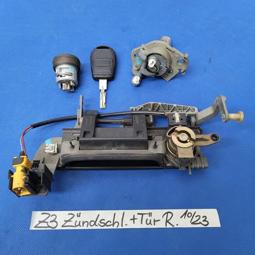 BMW Z3 Türgriff Tür Schloss Zylinder RECHTS + Zündschloss Schlüssel Kofferraum 