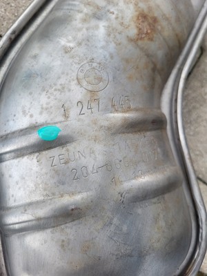 BMW Z3 Auspuff  1247445  Mittel + Endschalldämpfer 1437979 Endtopf M43  ABHOLUNG
