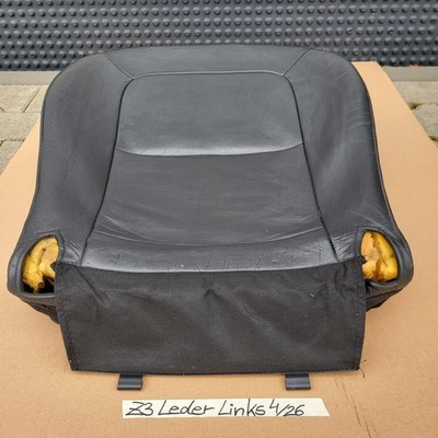 BMW Z3 Roadster Fahrer Sitz Kissen Unterteil Leder schwarz OHNE  Sitzheizung