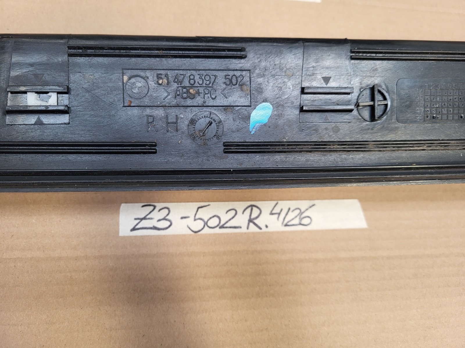 BMW Z3 Einstiegsleiste Verkleidung Schweller Abdeckung LINKS 8397501 RECHTS 502