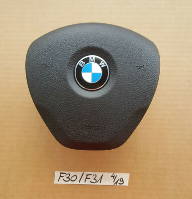 BMW F30 F31 F34 F20 F21 Fahrer AB Modul Steuergerät Prallplatte Lenkrad Deckel