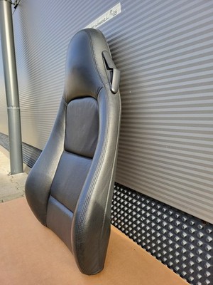 BMW Z3 Roadster Fahrer Sitz Oberteil  Leder Maserung schwarz Rücken Lehne 