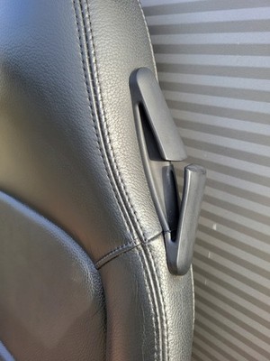 BMW Z3 Roadster Fahrer Sitz Oberteil  Leder Maserung schwarz Rücken Lehne 