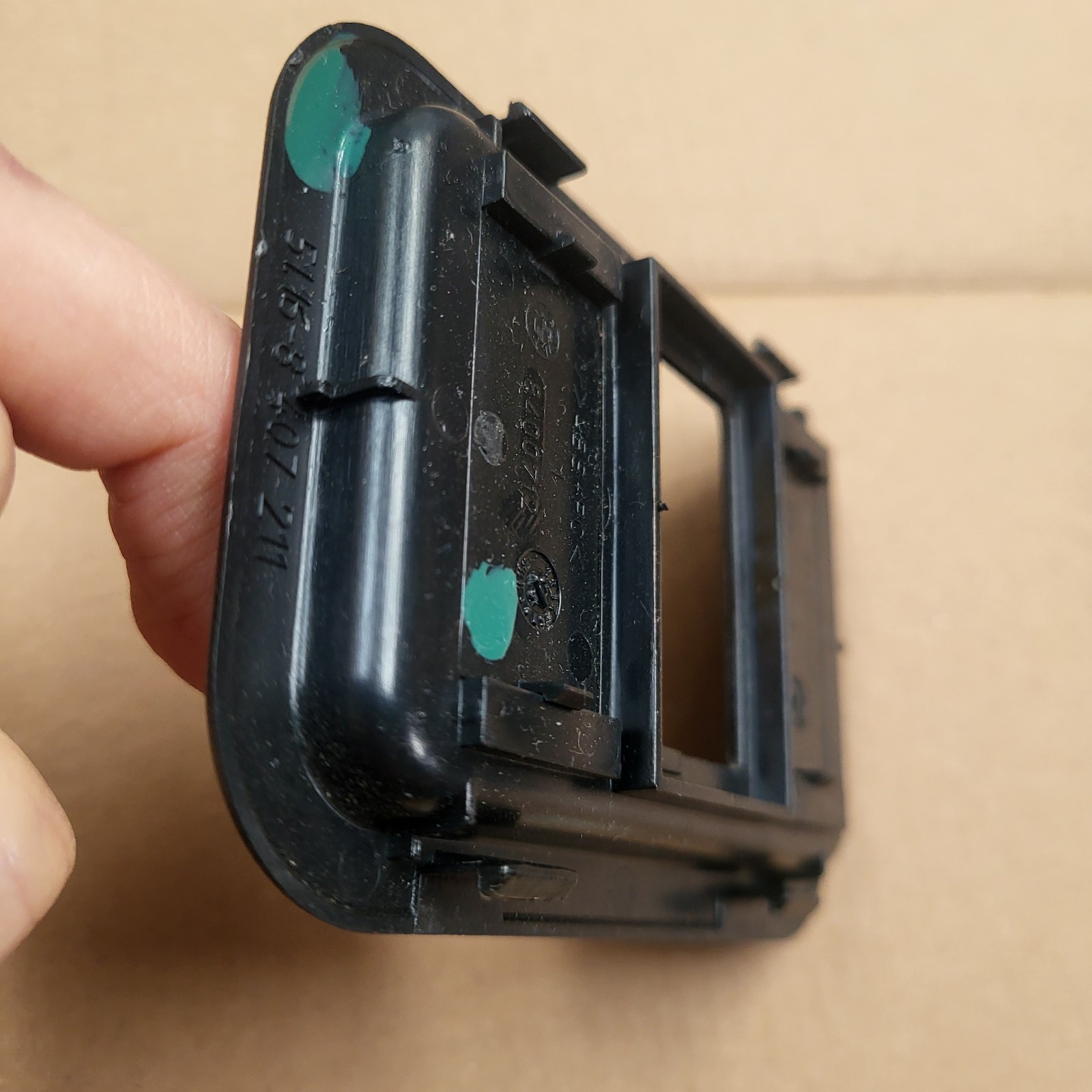 BMW Z3 Schalter Einbau Rahmen 8407211 + Blende Abdeckung 8400712 Blindstopfen