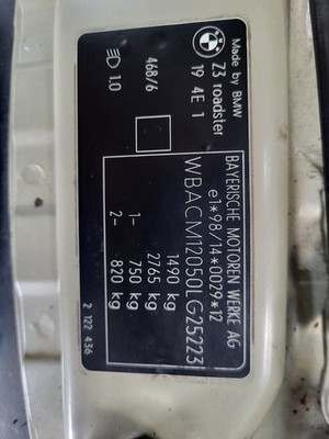 BMW Z3 Roadster  Seiten Außen Spiegel + Gehäuse Motor Glas LINKS Pistazien Grün 