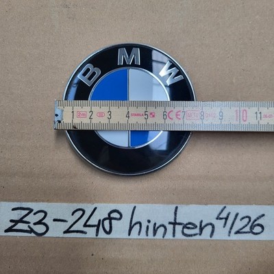 BMW Emblem 1970248 Plakette Z3 Roadster Heckklappe E65 E66 E67 E31 X5 E53