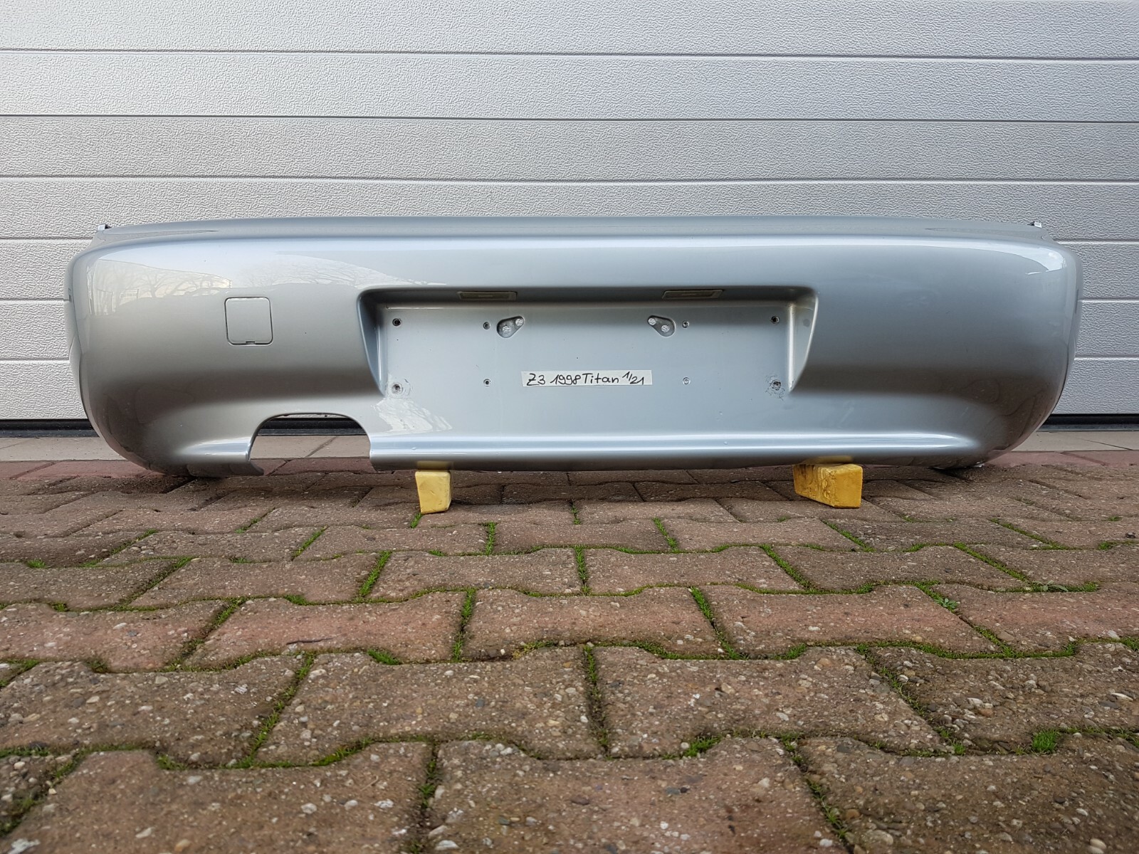 BMW Z3 Roadster Heckschürze Silber Verkleidung Stoßfänger HINTEN Heck Stoßstange