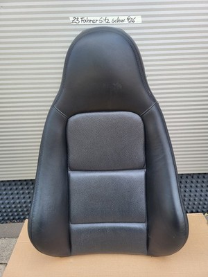BMW Z3 Roadster Fahrer Sitz Oberteil  Leder Dot schwarz Rücken Lehne LINKS