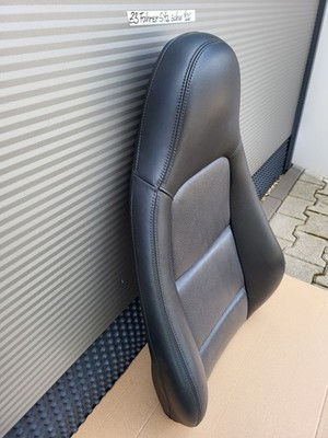 BMW Z3 Roadster Fahrer Sitz Oberteil  Leder Dot schwarz Rücken Lehne LINKS