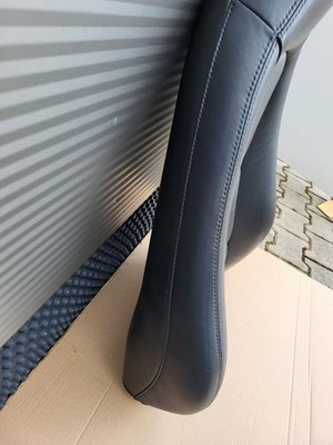 BMW Z3 Roadster Fahrer Sitz Oberteil  Leder Dot schwarz Rücken Lehne LINKS