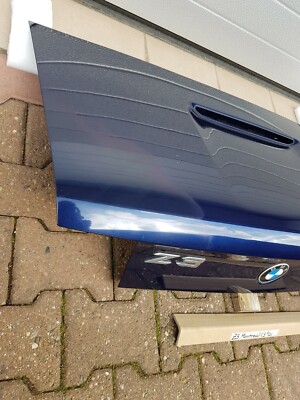 BMW Z3 Roadster Heckdeckel Heckklappe Kofferraum Deckel Klappe Montreal blau 