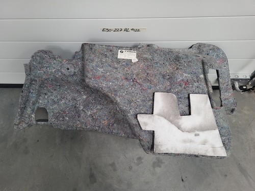 BMW E90 Kofferraum Verkleidung Gepäckraum Abdeckung LINKS 7059227