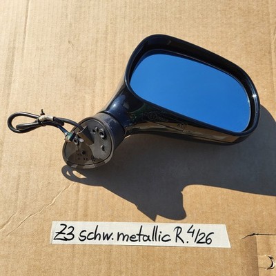 BMW Z3 Roadster + Coupe Seiten Außen Spiegel Glas Motor RECHTS Schwarz Metallic