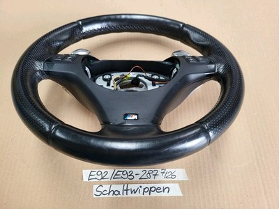 BMW E90 E91 E92 E93 E82 E87 MFL Lenkrad  Multifunktion Leder Lenker Schaltwippen