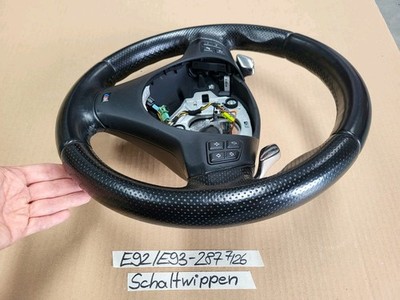BMW E90 E91 E92 E93 E82 E87 MFL Lenkrad  Multifunktion Leder Lenker Schaltwippen