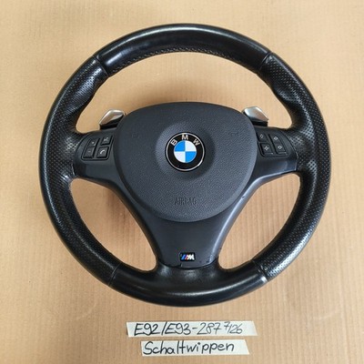 BMW E90 E91 E92 E93 E82 E87 MFL Lenkrad  Multifunktion Leder Lenker Schaltwippen