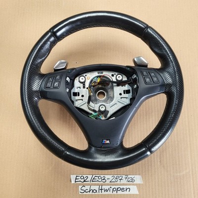 BMW E90 E91 E92 E93 E82 E87 MFL Lenkrad  Multifunktion Leder Lenker Schaltwippen