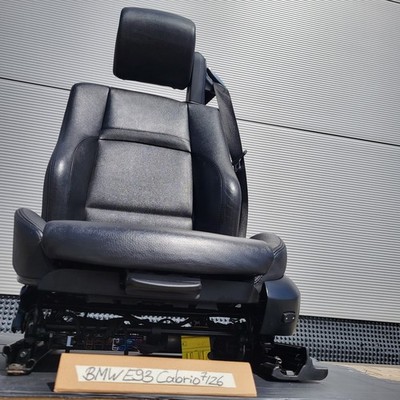 BMW E93 Bei Fahrer Sport Sitz elektrisch Leder schwarz Sitzheizung ABHOLUNG