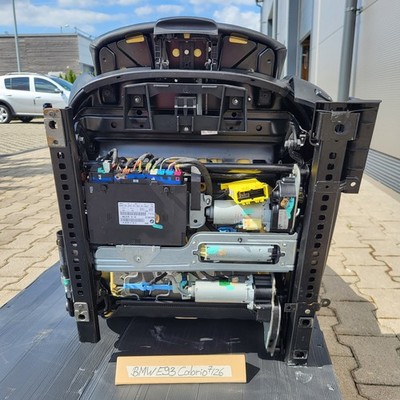 BMW E93 Bei Fahrer Sport Sitz elektrisch Leder schwarz Sitzheizung ABHOLUNG