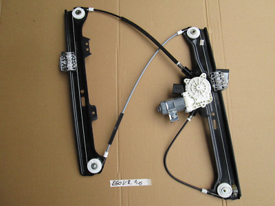 BMW E60 / E61 Fensterheber Mechanismus VORNE RECHTS mit Motor Antrieb 7075668